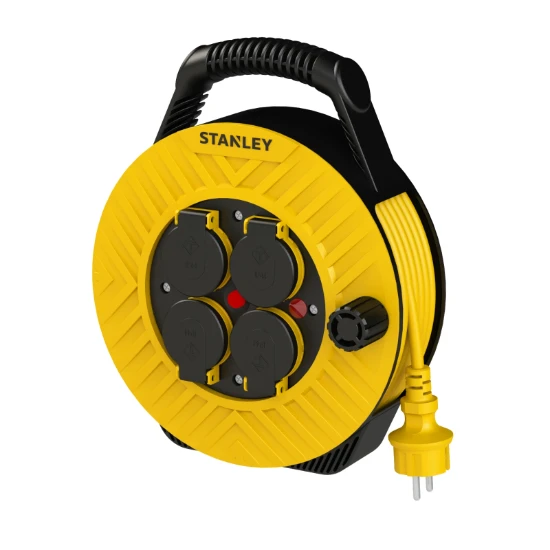 Stanley Kabelbox 15m Schuko H05VVF 3x1.5 mm2 (Type E)