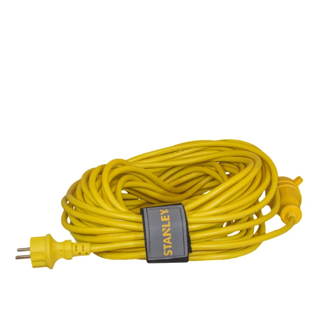 Stanley Verlengsnoer 10m Schuko H05VVF 3x1.5 mm2 (Type C)