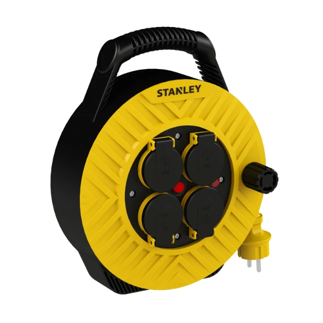 Stanley Kabelbox 10m Schuko H05VVF 3x1.5 mm2 (Type C)