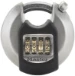 MasterLock Discusslot Excell 70mm zink - 4-cijfercombinatie