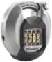 MasterLock Discusslot Excell 70mm zink - 4-cijfercombinatie