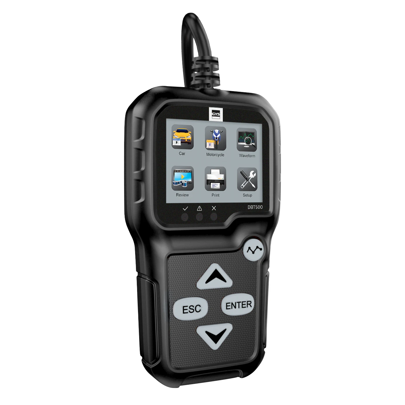 GYS Accutester DBT500 digitaal 6/12V 7-240Ah
