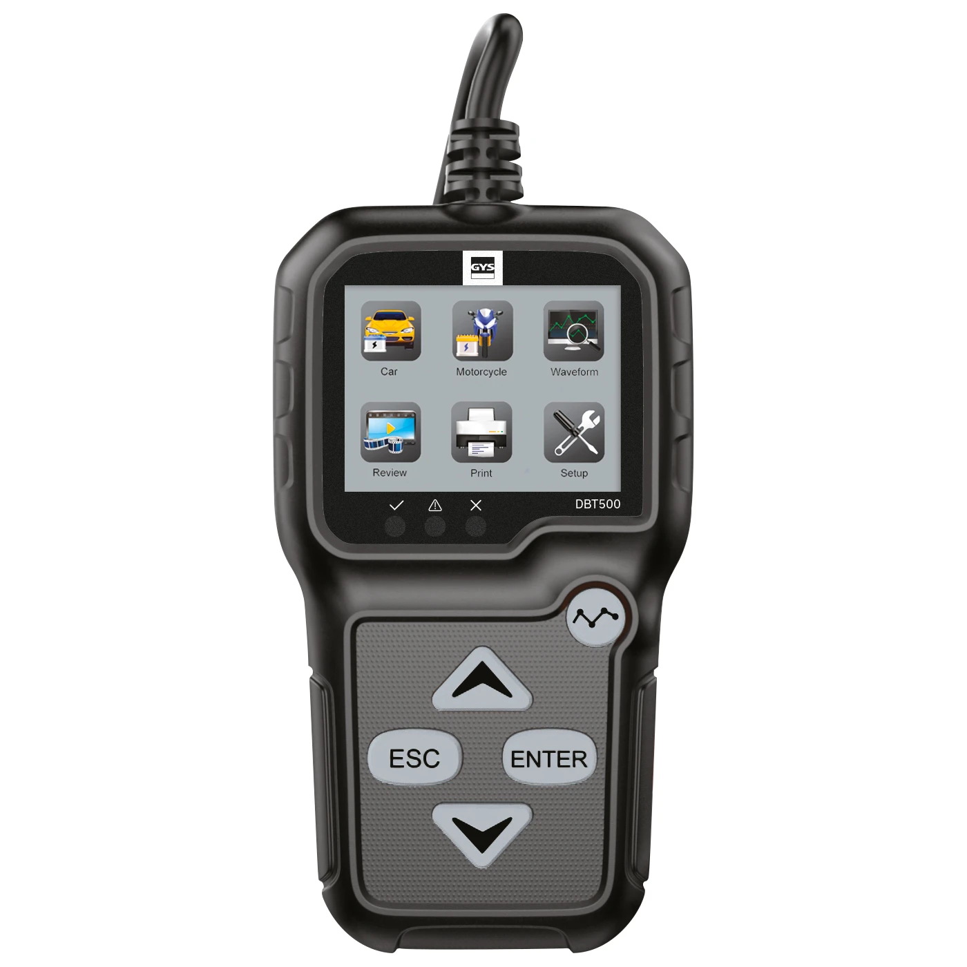 GYS Accutester DBT500 digitaal 6/12V 7-240Ah