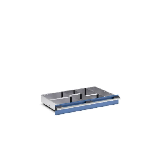 bott Cubio indelingsassortiment 800x525x100mm 7 compartementen