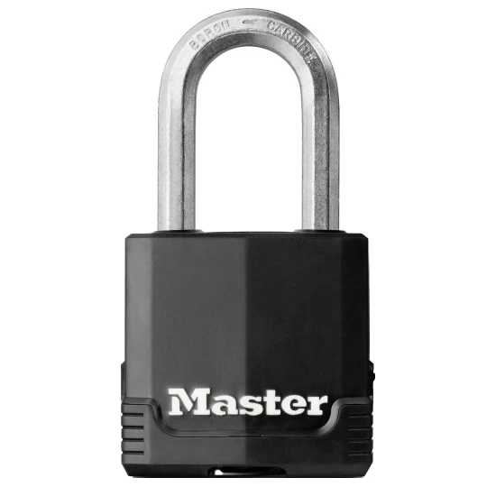 MasterLock Hangslot Excell 49mm zwart - beugellengte 38mm