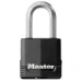 MasterLock Hangslot Excell 49mm zwart - beugellengte 38mm