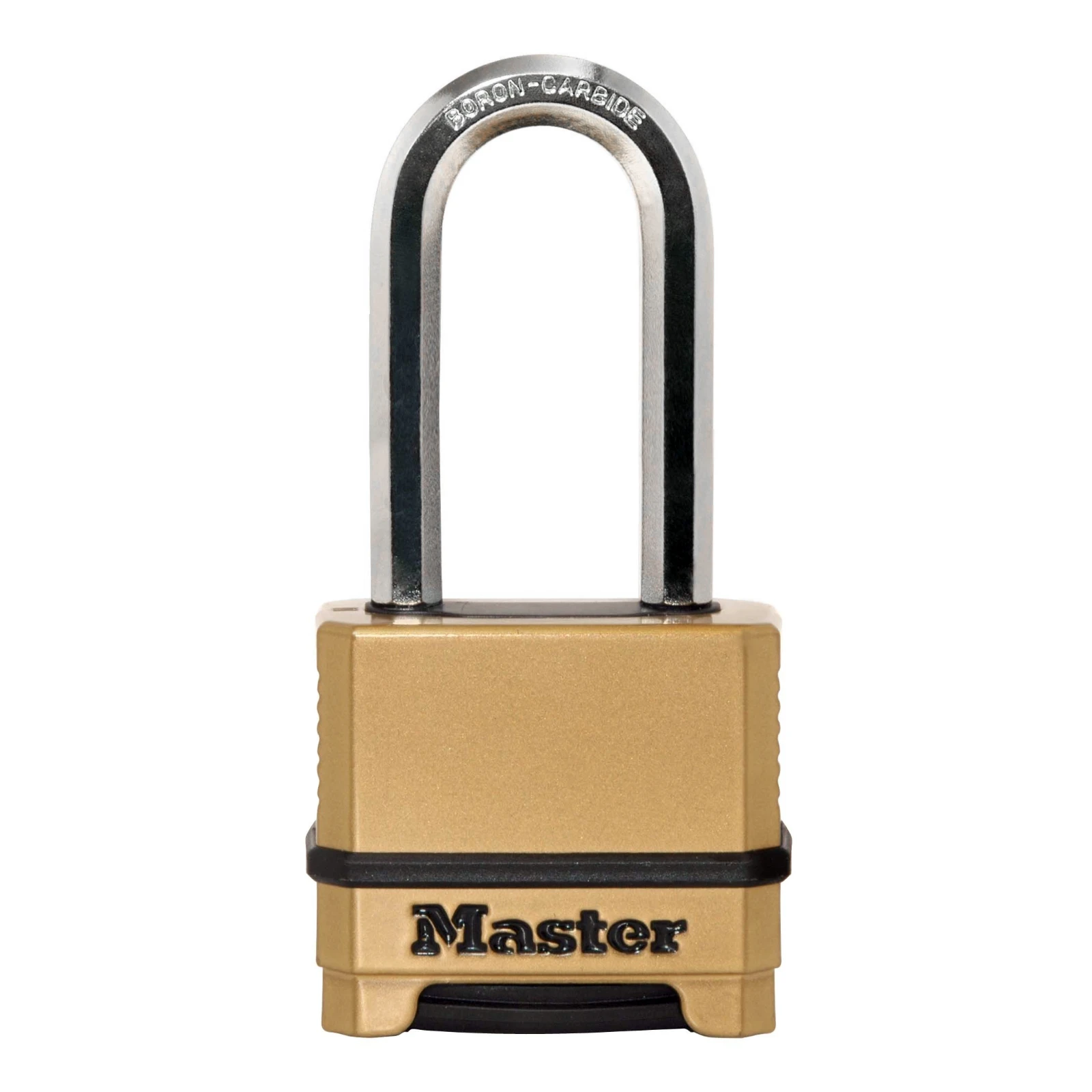 MasterLock Hangslot Excell 56mm messing - beugellengte 51mm