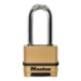 MasterLock Hangslot Excell 56mm messing - beugellengte 51mm
