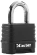 MasterLock Hangslot Excell 57mm zwart - beugellengte 51mm