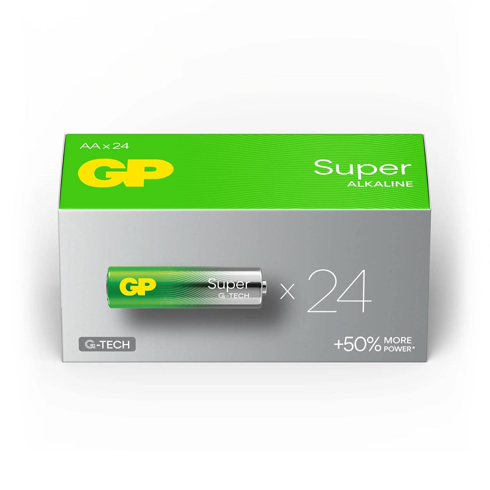 GP AA Alkaline batterij Super G-TECH 1,5V (24 stuks)