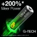GP AA Alkaline batterij Ultra Plus G-TECH 1,5V (4 stuks)