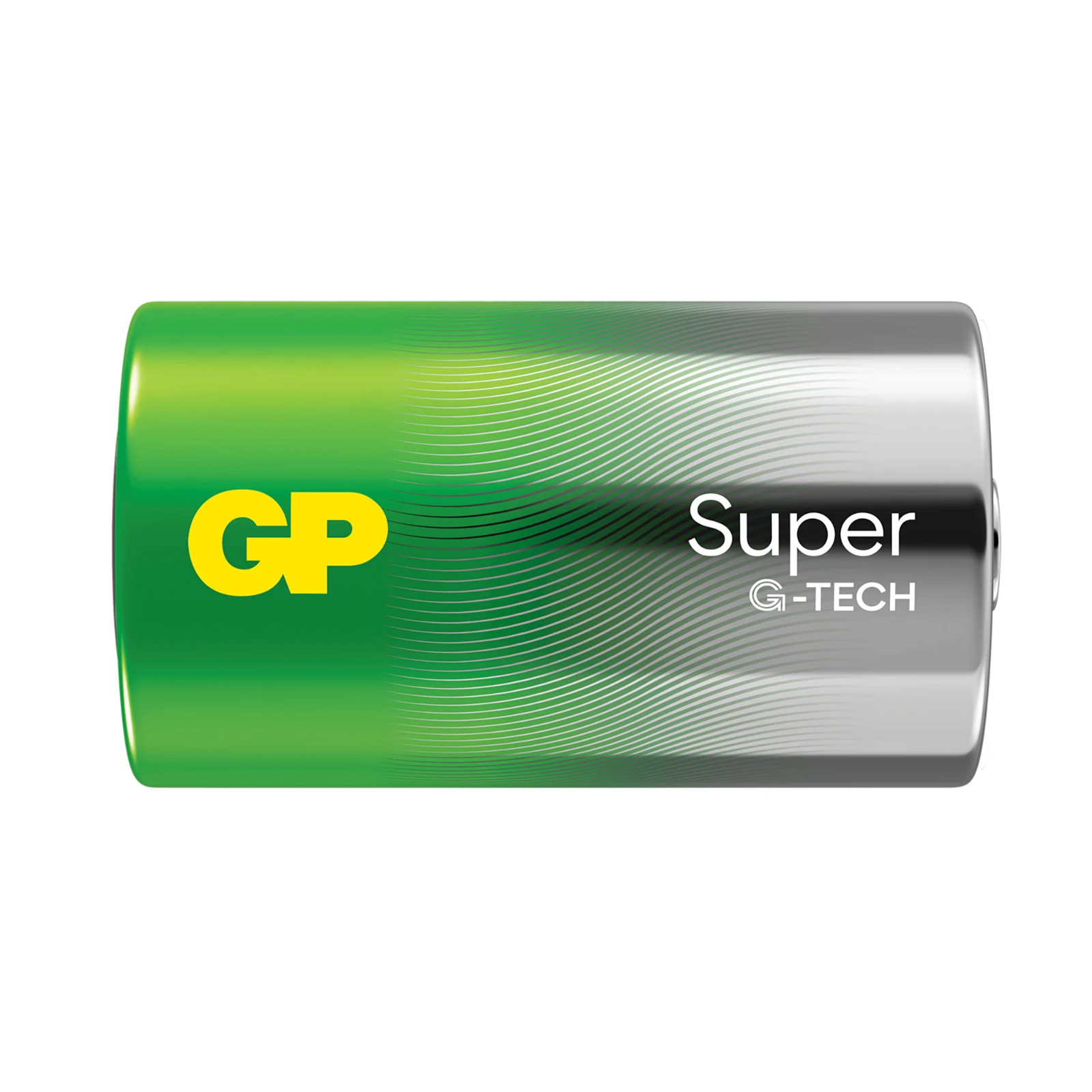 GP Alkaline D batterij Super 1,5V (2 stuks)