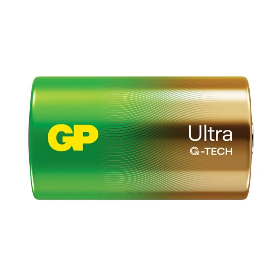 GP Alkaline D batterij Ultra G-TECH 1,5V (2 stuks)