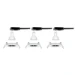 Paulmann LED-inbouwspot Nova 6,5W GU10 wit O78mm - 3-spots