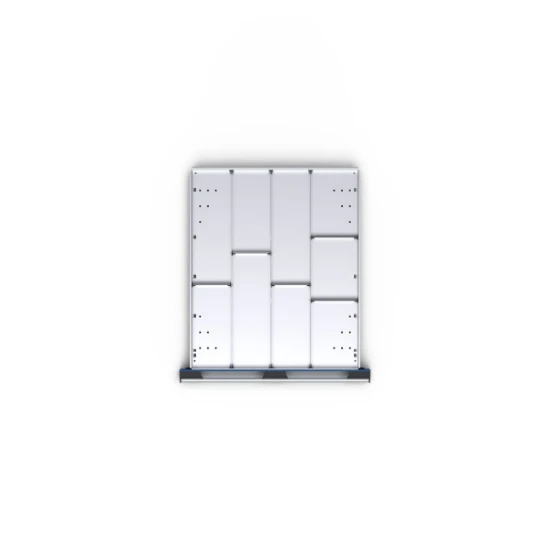 bott Cubio indelingsassortiment 9 compartimenten 650x750x75 mm