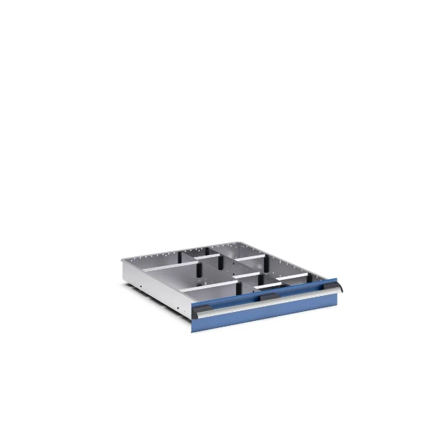 bott Cubio indelingsassortiment 10 compartimenten 650x750x100 mm