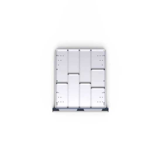 bott Cubio indelingsassortiment 9 compartimenten 650x750x100 mm
