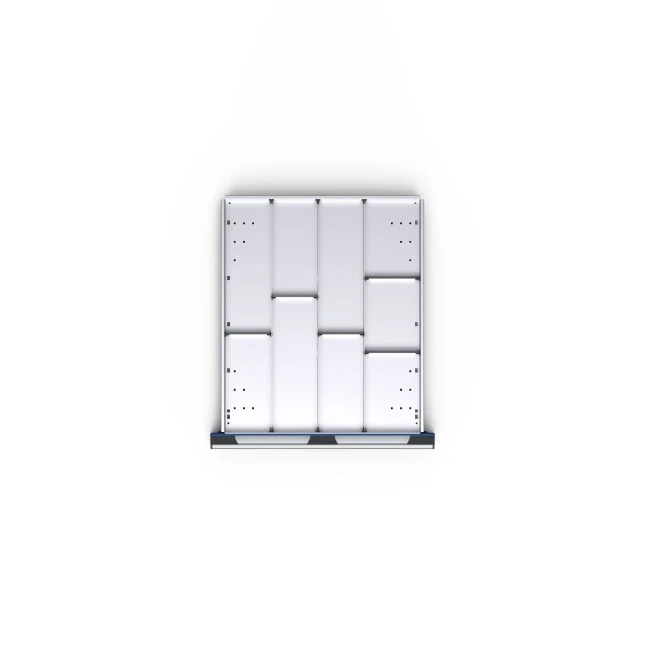 bott Cubio indelingsassortiment 9 compartimenten 650x750x100 mm
