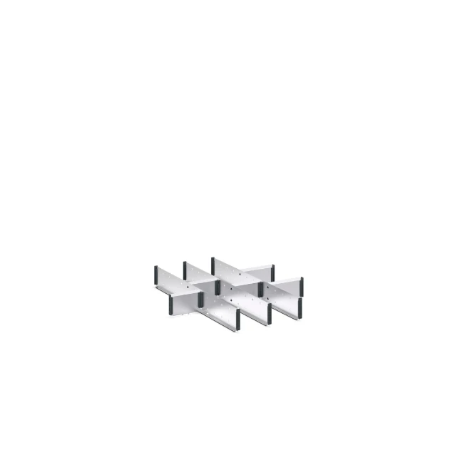 bott Cubio indelingsassortiment 9 compartimenten 650x750x100 mm