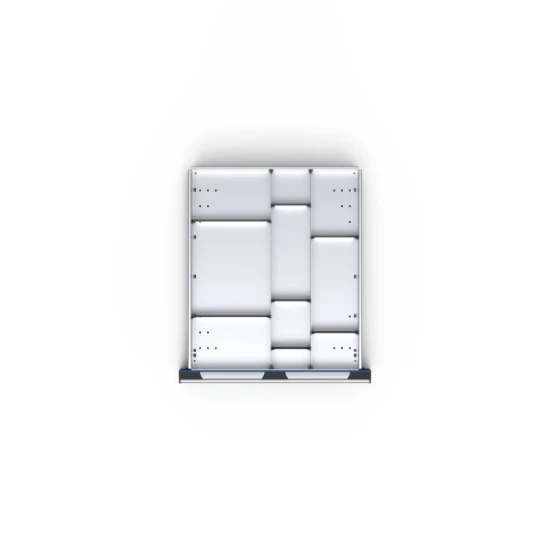 bott Cubio indelingsassortiment 10 compartimenten 650x750x150 mm