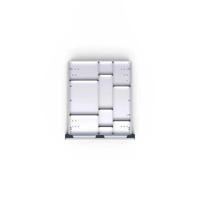 bott Cubio indelingsassortiment 10 compartimenten 650x750x150 mm