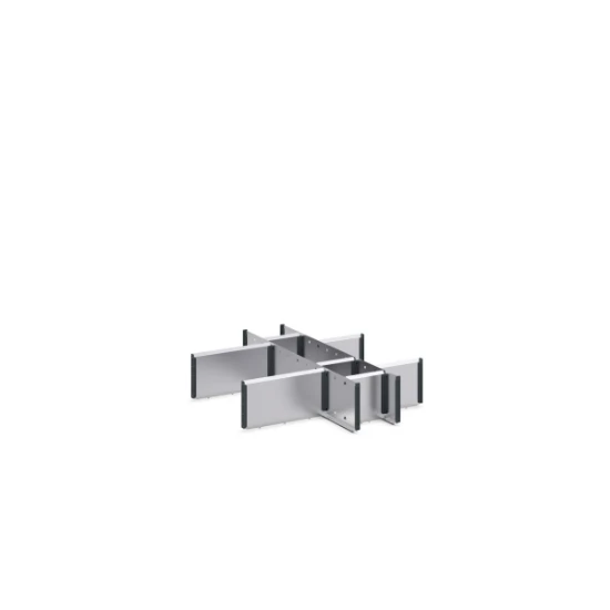bott Cubio indelingsassortiment 10 compartimenten 650x750x150 mm