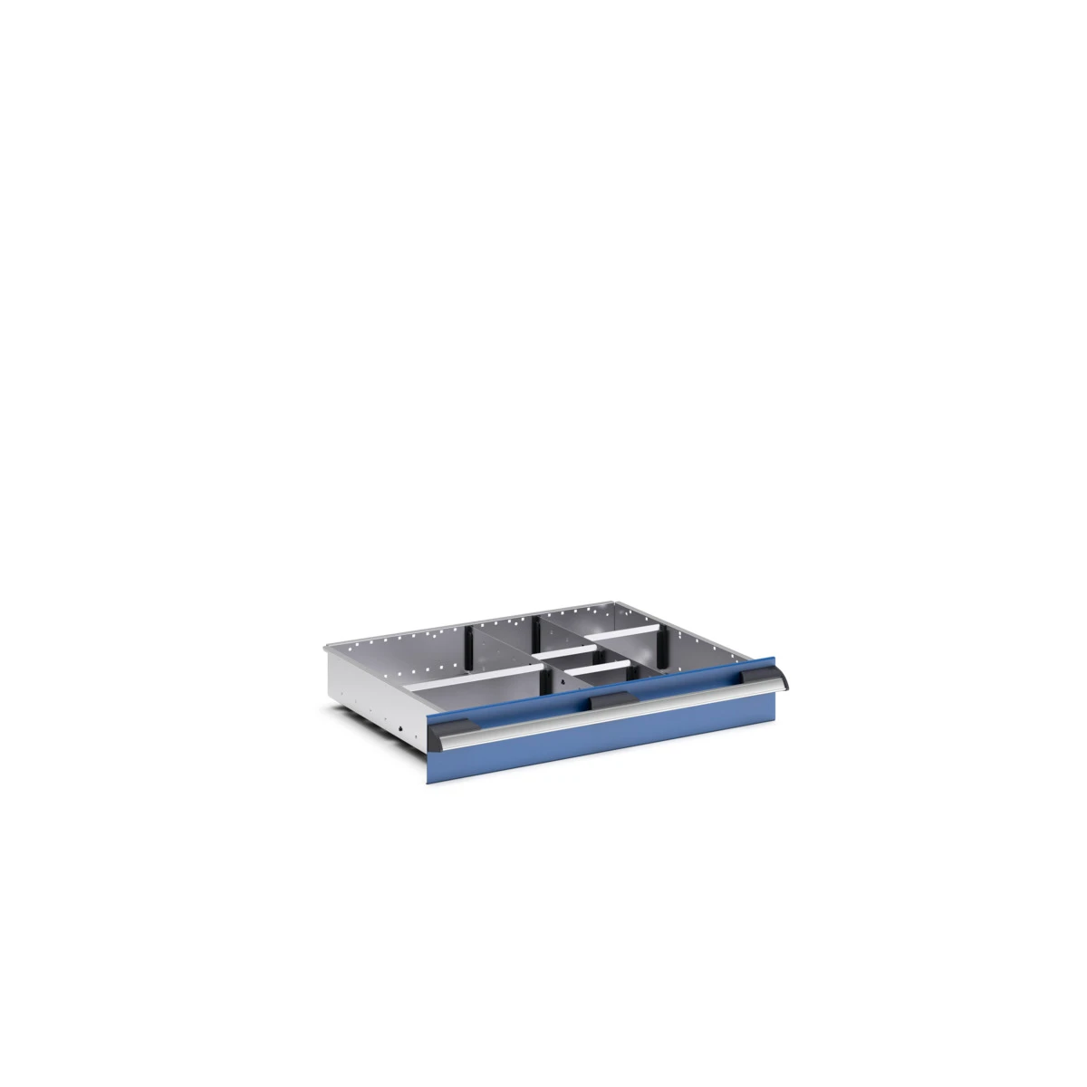 bott Cubio verdeelset schuiflade 650x525x100mm gagalvaniseerd staal