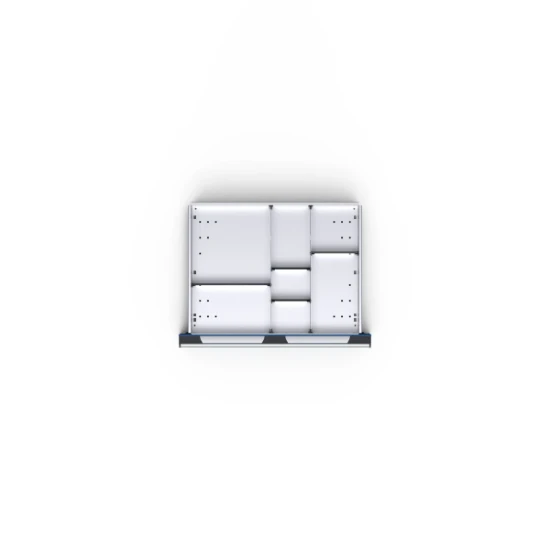 bott cubio divider set tiroir 650x525x150mm acier galvanisé