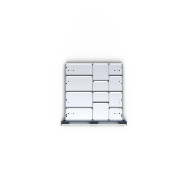 bott Cubio indelingsassortiment 650x650x75mm 12 compartementen