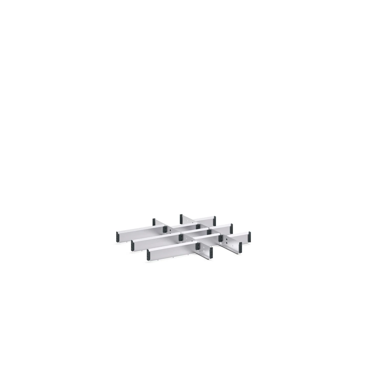 bott Cubio indelingsassortiment 650x650x75mm 12 compartementen