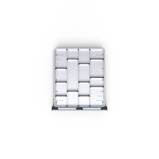 bott cubio assortment 650x750x150mm 15 compartiments