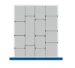 bott cubio assortment 650x750x150mm 15 compartiments