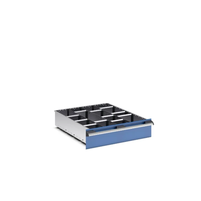 bott Cubio indelingsassortiment 650x750x150mm 15 compartementen