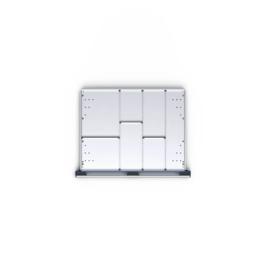 bott Cubio indelingsassortiment 800x650x75mm 7 compartmenten