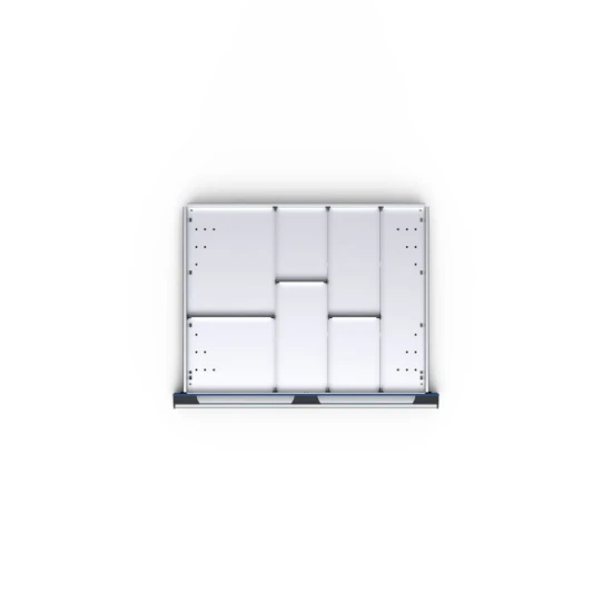bott Cubio indelingsassortiment 800x650x100mm 7 compartementen