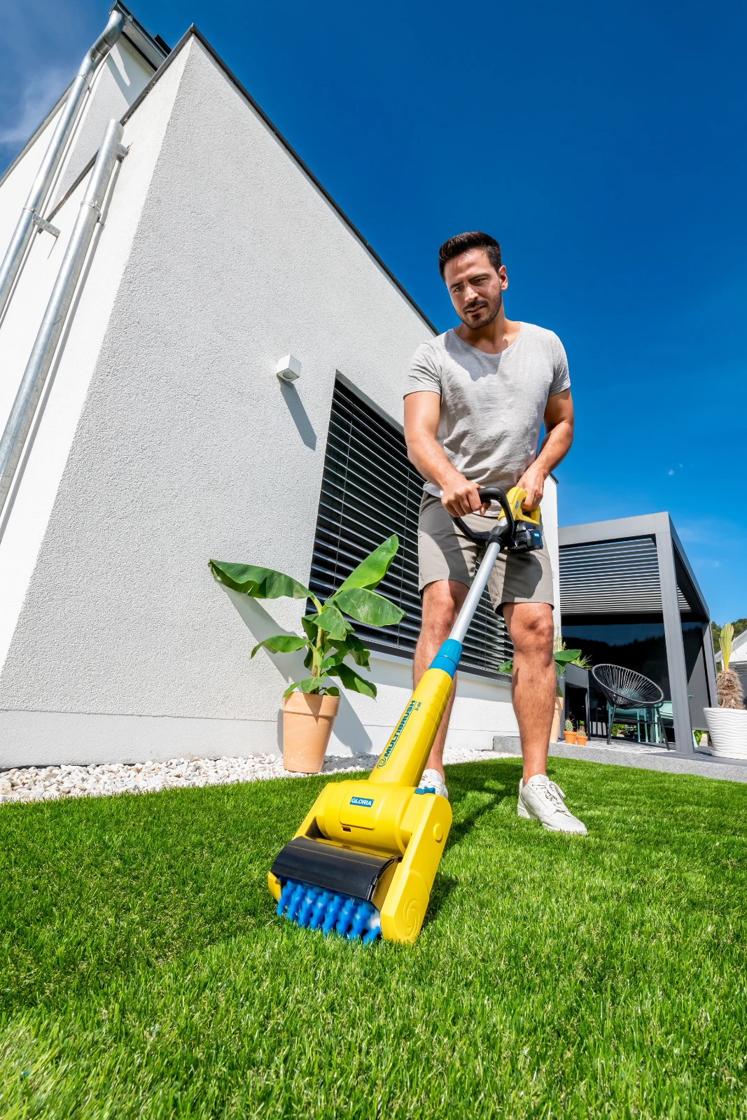 Gloria Brede borstel voor kunstgras