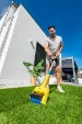 Gloria Brede borstel voor kunstgras