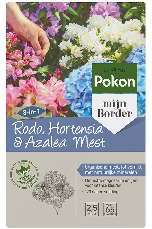 Pokon Tuinmest Rhodo, Hortensia en Azalea