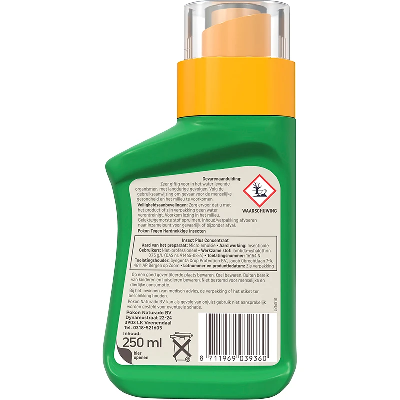 Pokon Tegen Hardnekkige Insecten Concentraat 250ml