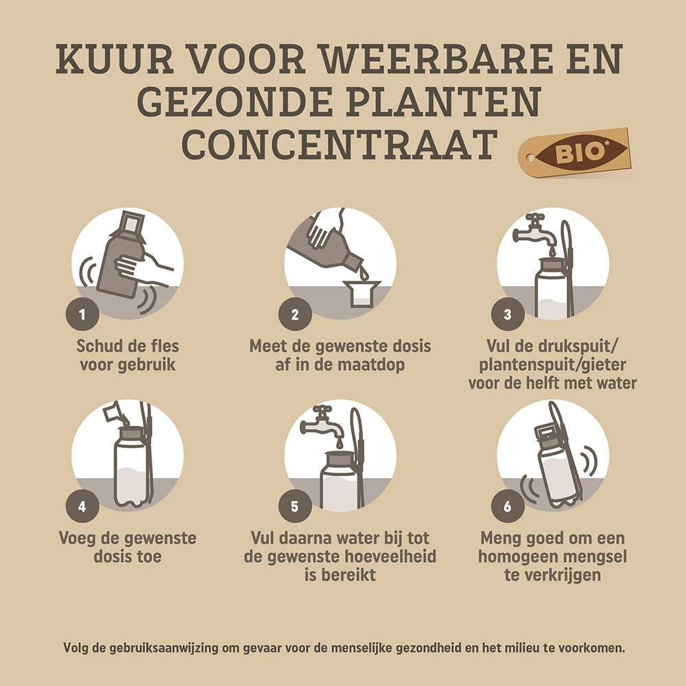 Pokon Bio Kuur Weerbare en Gezonde Planten Concentraat 500ml