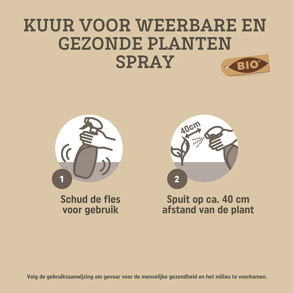 Pokon Bio Kuur Weerbare en Gezonde Planten Spray 750ml