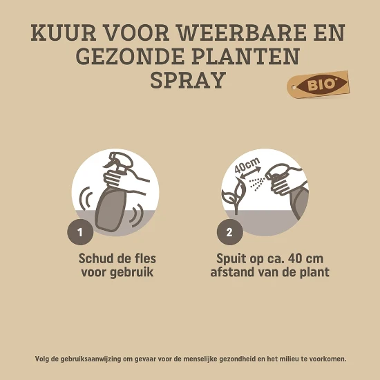 Pokon Bio Kuur Weerbare en Gezonde Planten Spray 750ml