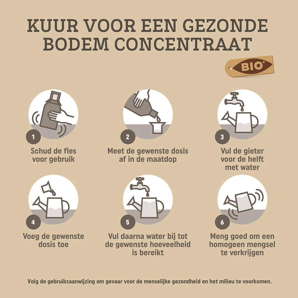 Pokon Bio Kuur Voor Bodem Concentraat 500ml