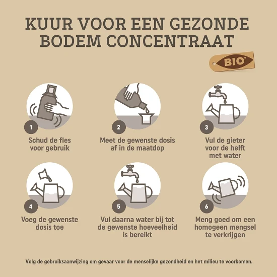 Pokon Bio Kuur Voor Bodem Concentraat 500ml