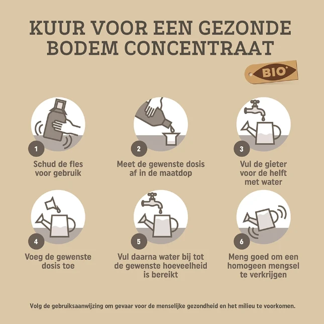 Pokon Bio Kuur Voor Bodem Concentraat 500ml