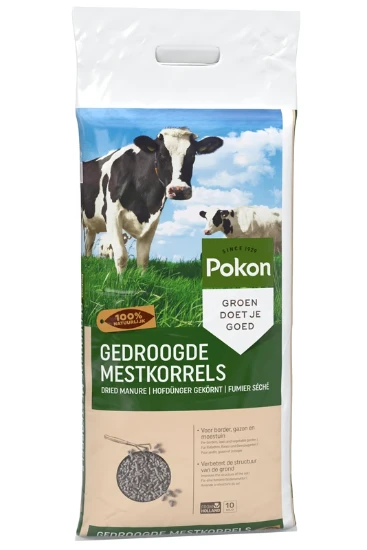 Pokon Gedroogde Mestkorrels 10kg