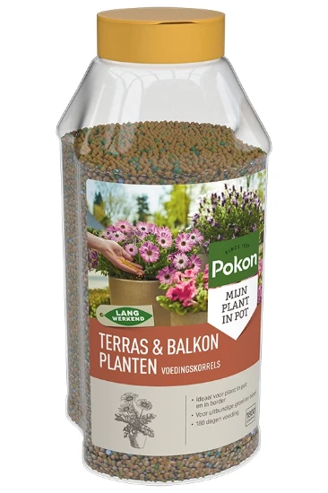 Pokon Terras & Balkon Planten Voedingskorrel 1,8kg
