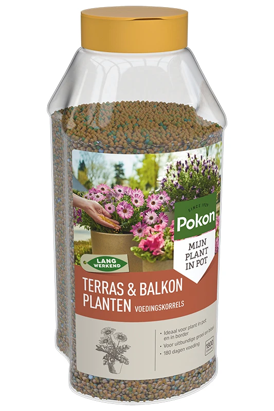 Pokon Terras & Balkon Planten Voedingskorrel 1,8kg