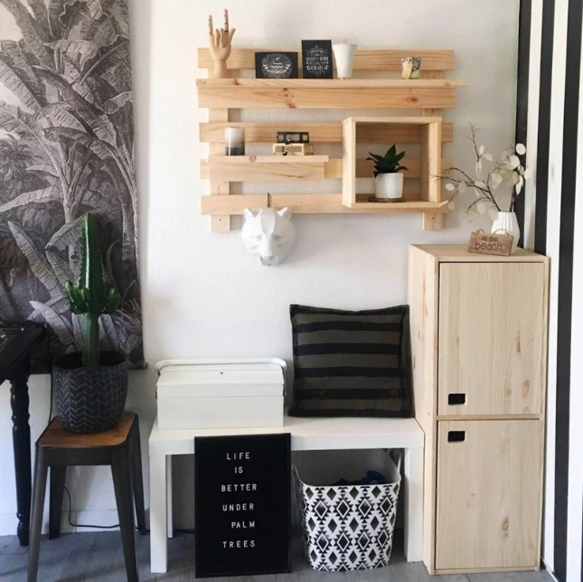 Astigarraga Wandkast met deuren - 105x37cm