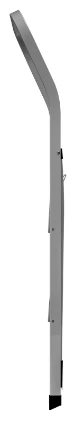 Hailo Huishoudtrap K45 antraciet - 2 treden